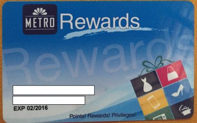 Metro Rewards Card Points: How to Earn and Redeem