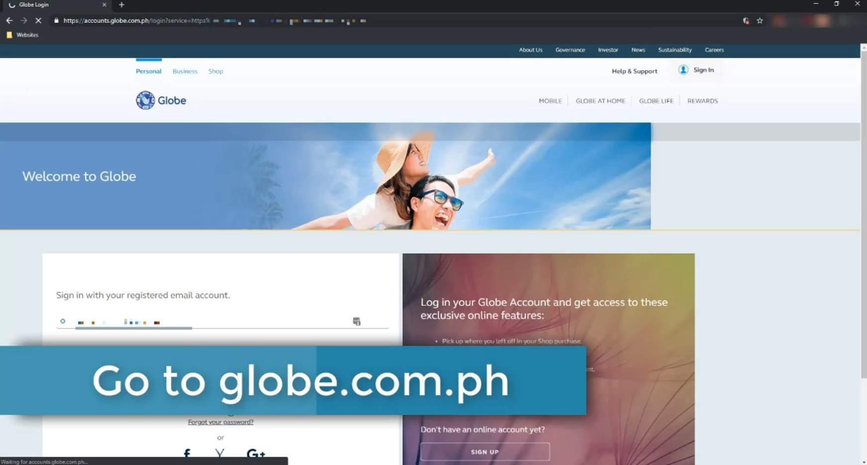 globe account balance