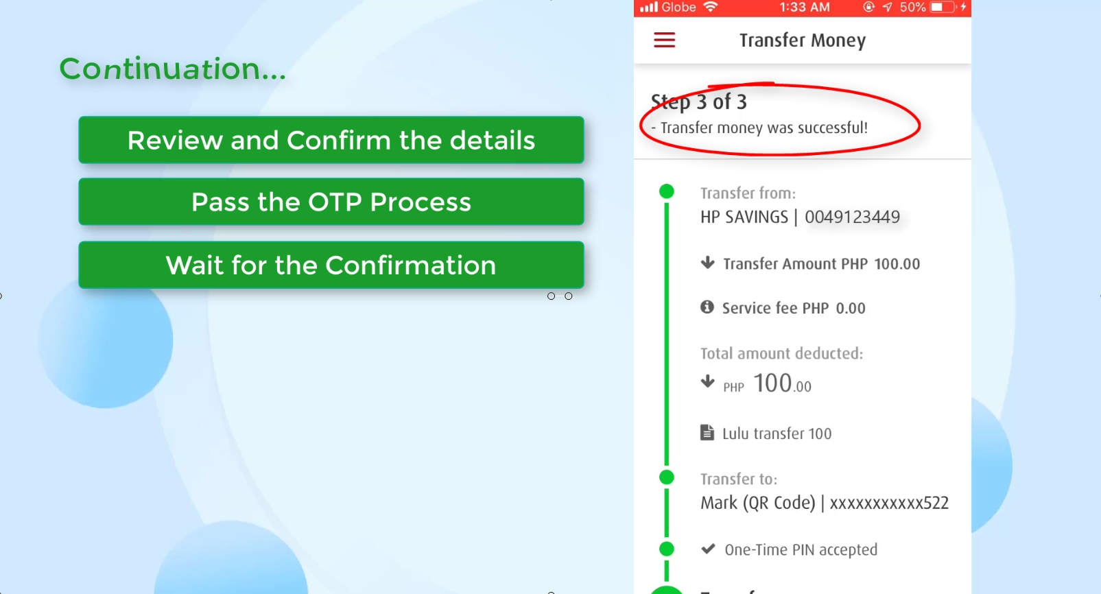 BPI Transfer to 3rd Party using QR Code for FREE (2019)