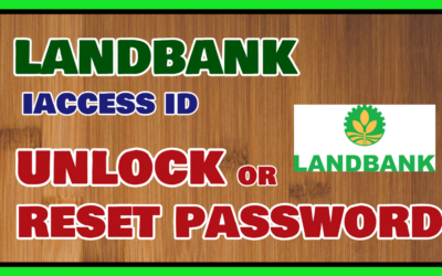 Landbank iAccess Online Account: How to Unlock or Reset your Password