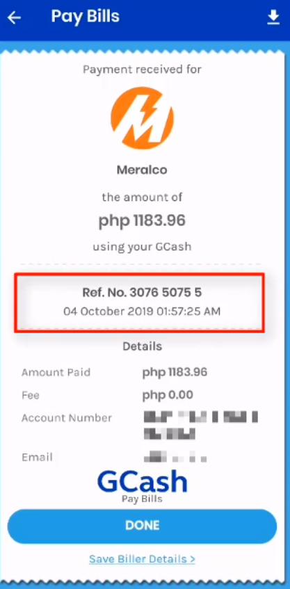 How to Pay Meralco Bill using GCash Bills Payment - Investlibrary