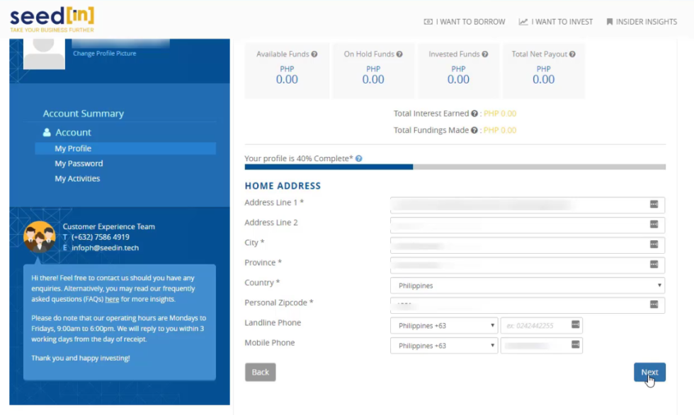 Seedin Investment: How to Register to Seedin PH (Account Creation)