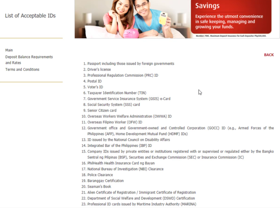 Bpi Requirements And Process How To Open Bpi Savings Account 2677